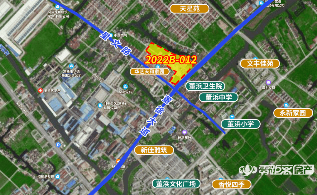 常熟近5年首次个人拿地!董浜,尚湖镇土拍结果出炉!