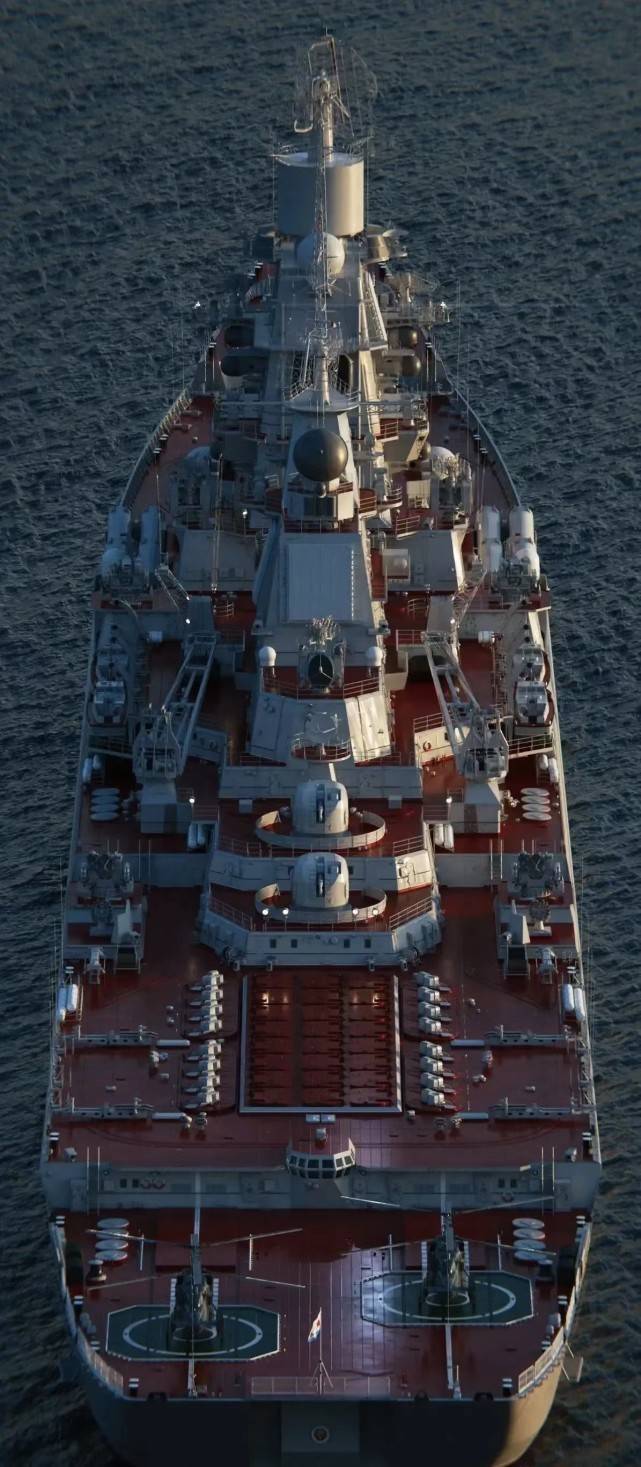 基洛夫级证件照我们先来看一看大名鼎鼎的基洛夫级核动力巡洋舰