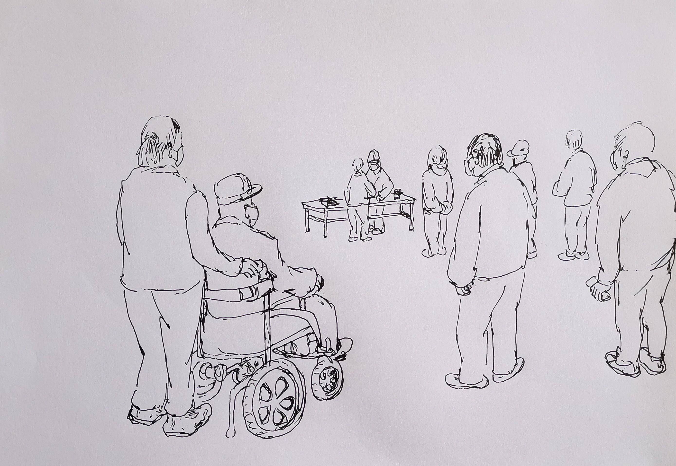 书画家以艺抗疫致敬逆行的平凡英雄