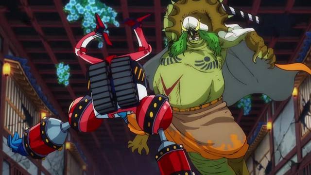 海贼王1042集:弗兰奇出奇制胜,黄猿之光打败三角龙_将军_的能力_的