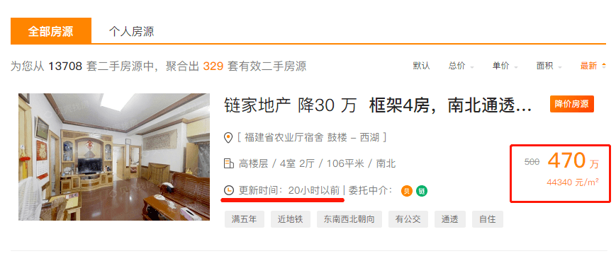 降50万!降30万!福州二手房扛不住?一批房东开始着急了!_挂牌_房源_成交