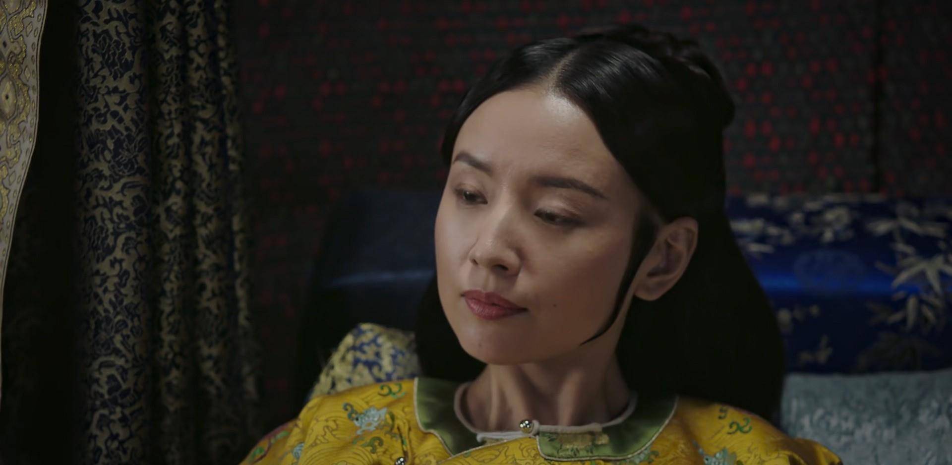 如懿传|富察琅嬅孝贤皇后的后十三种造型,还是明黄衣裳最多_黄色_花纹