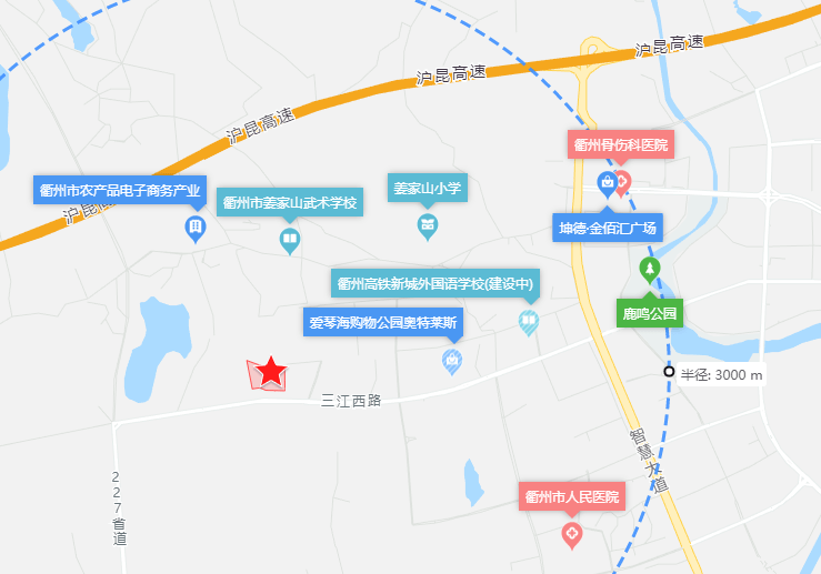 衢州鹿鸣公园地图图片