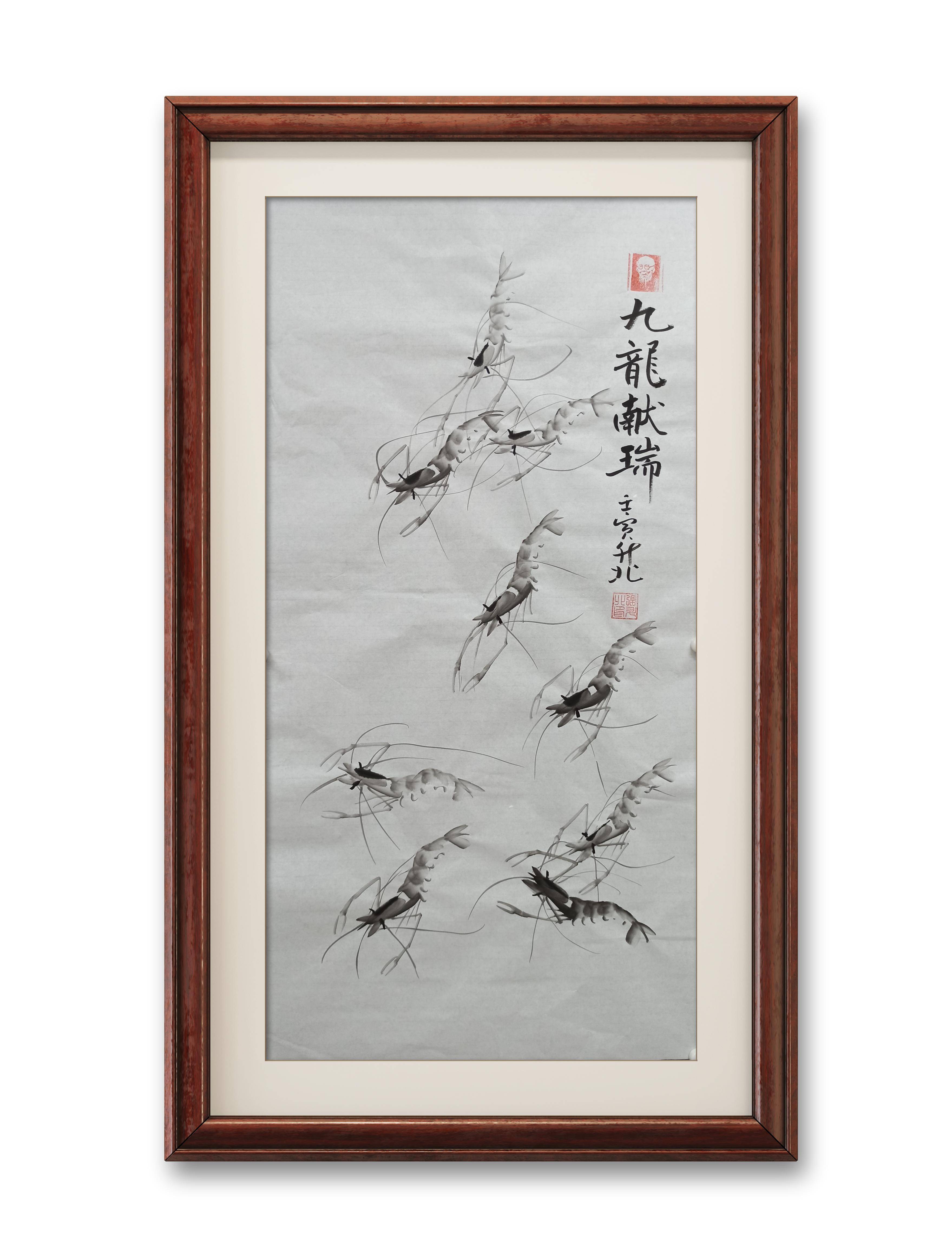 齐白石大师第三代再传弟子著名书画家 张升北_作品_书法_教育