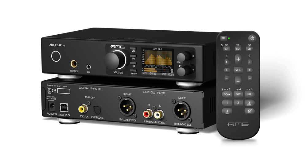 德国rme adi-2 dac fs专业hifi发烧解码器听歌听音乐耳放家庭影院看