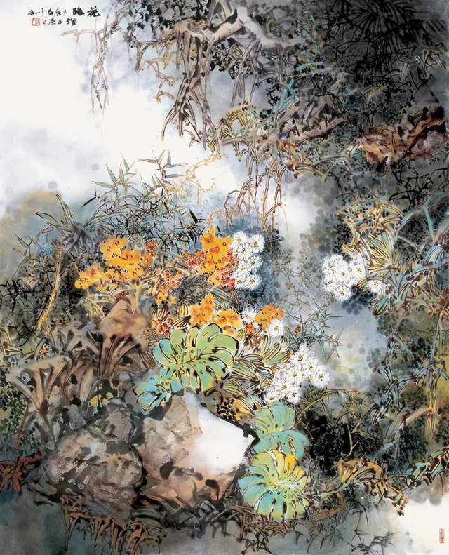 笔墨言志 草木写心——赵占东的全景花鸟画_艺术_画面_cm