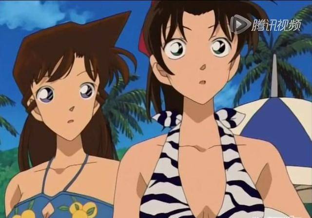 但小学生小哀也不输小兰,网友:都是仙女_名侦探柯南_园子_身材