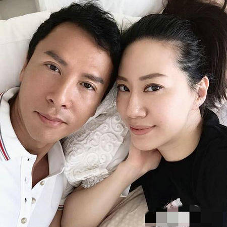 甄子丹的传奇爱情,与梁静慈闪婚闪离,与汪诗诗闪婚却获幸福_万绮雯