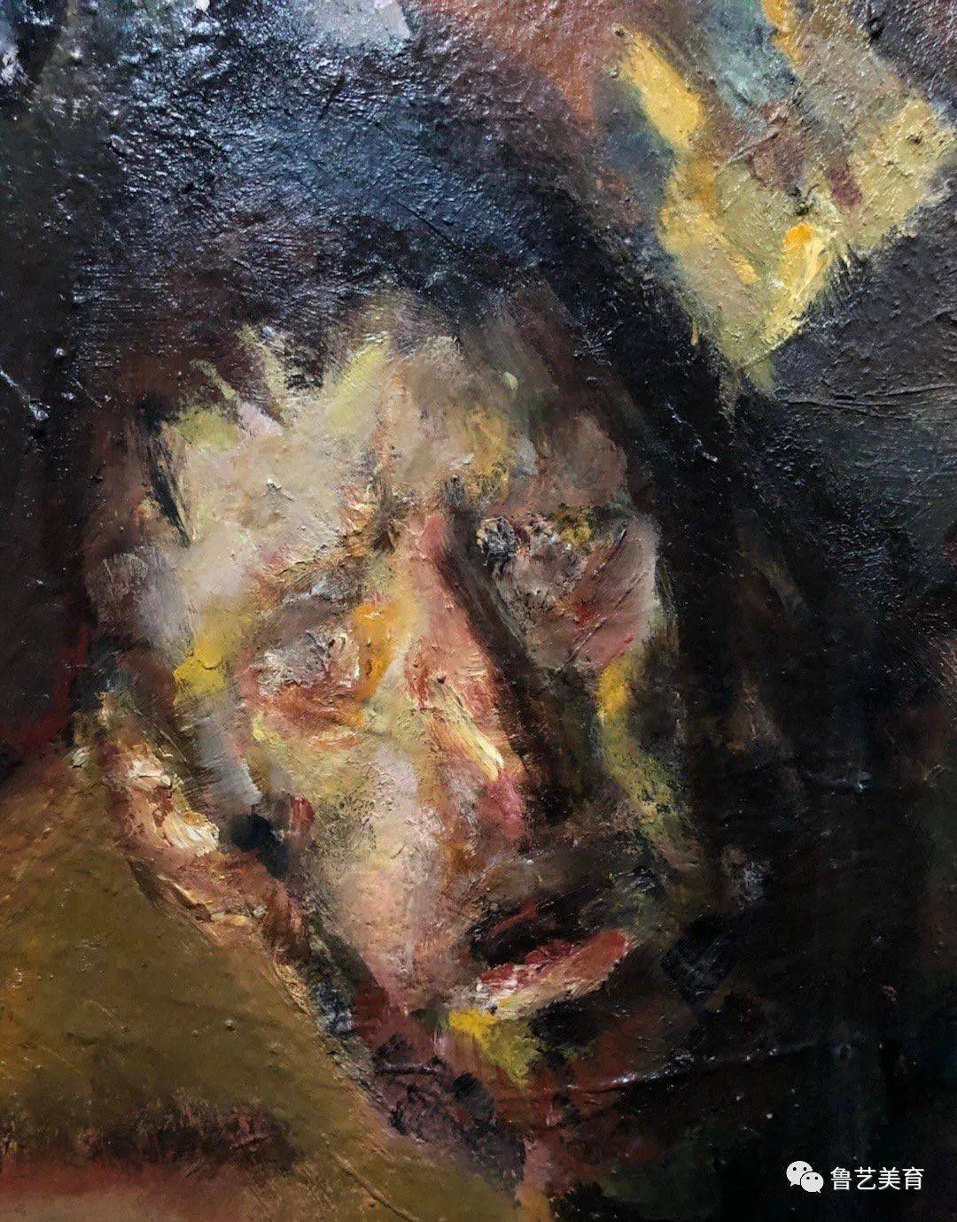 巴巴油画色彩作品细节_问题_内容_版权