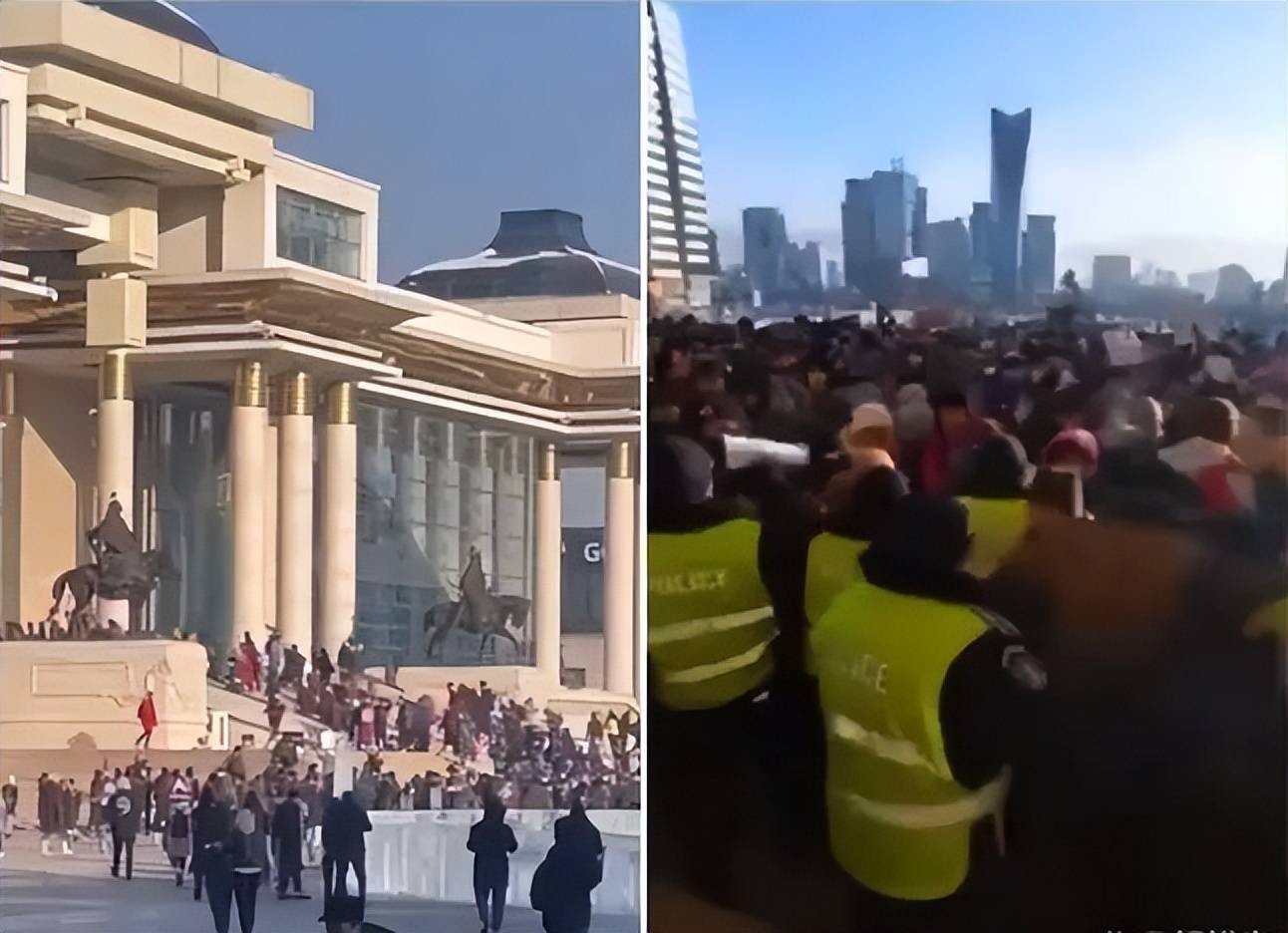 蒙古反腐抗议持续发酵,数百人冲进政府大楼,中国被邀请帮忙调查