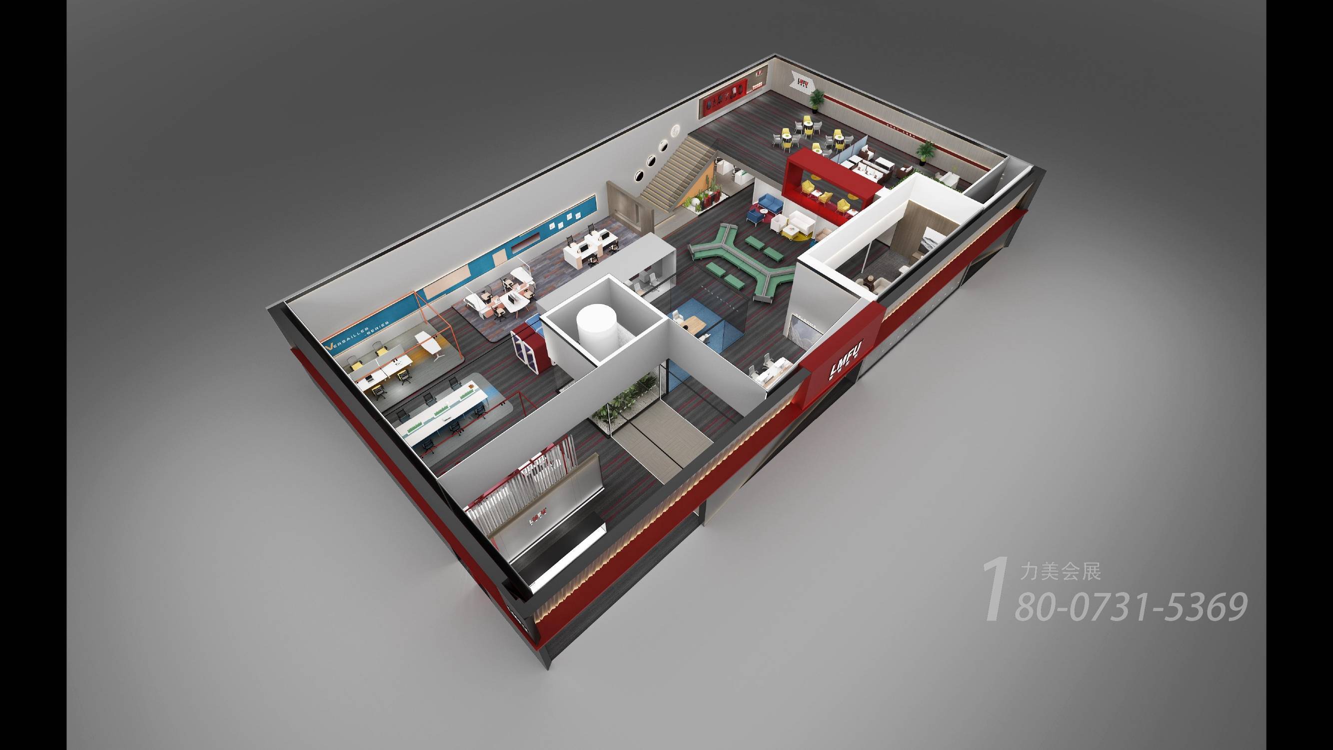 广州展台设计公司800㎡黎明国际家具展台设计将于2023广州家博会亮相!