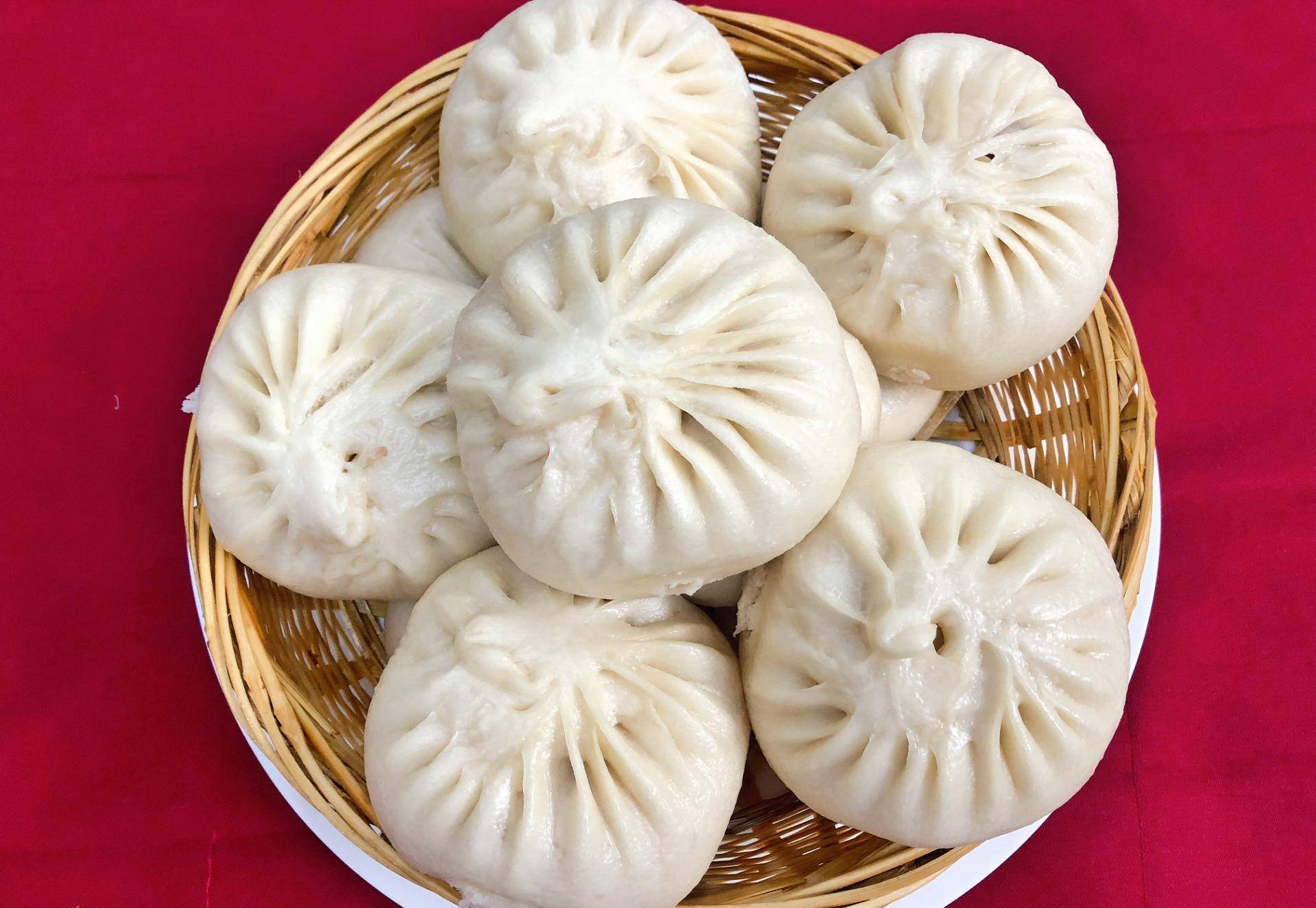 不和面就能做大肉包又香又暄,师傅给馅料调制方法,早餐不用买了_包子
