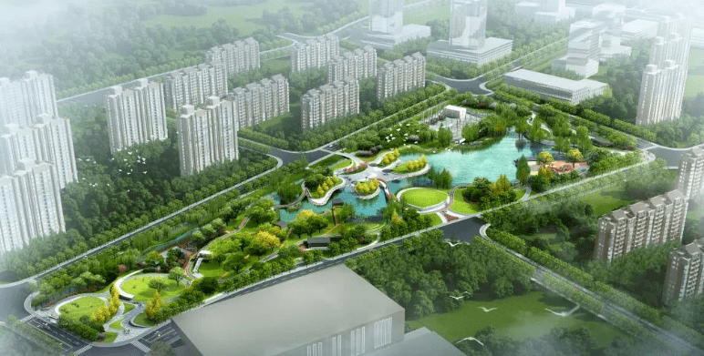 榔梨花园新城设计规划曝光,将建图书馆,公园,主干道!_项目_生态_城市