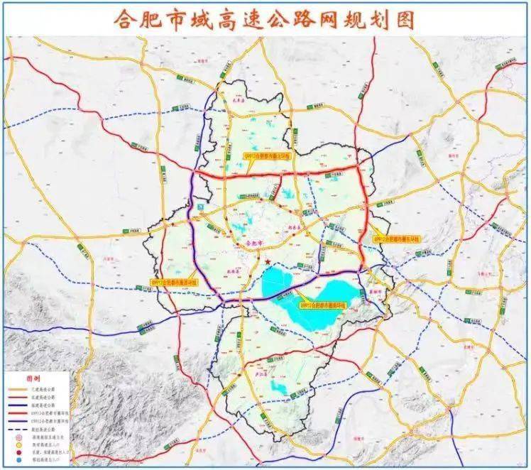 合周高速线路图图片