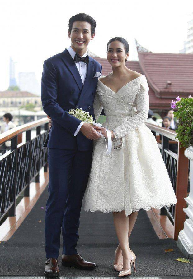 泰国劳模明星,最后一位工作结婚两不误!_nadech_作品_yaya