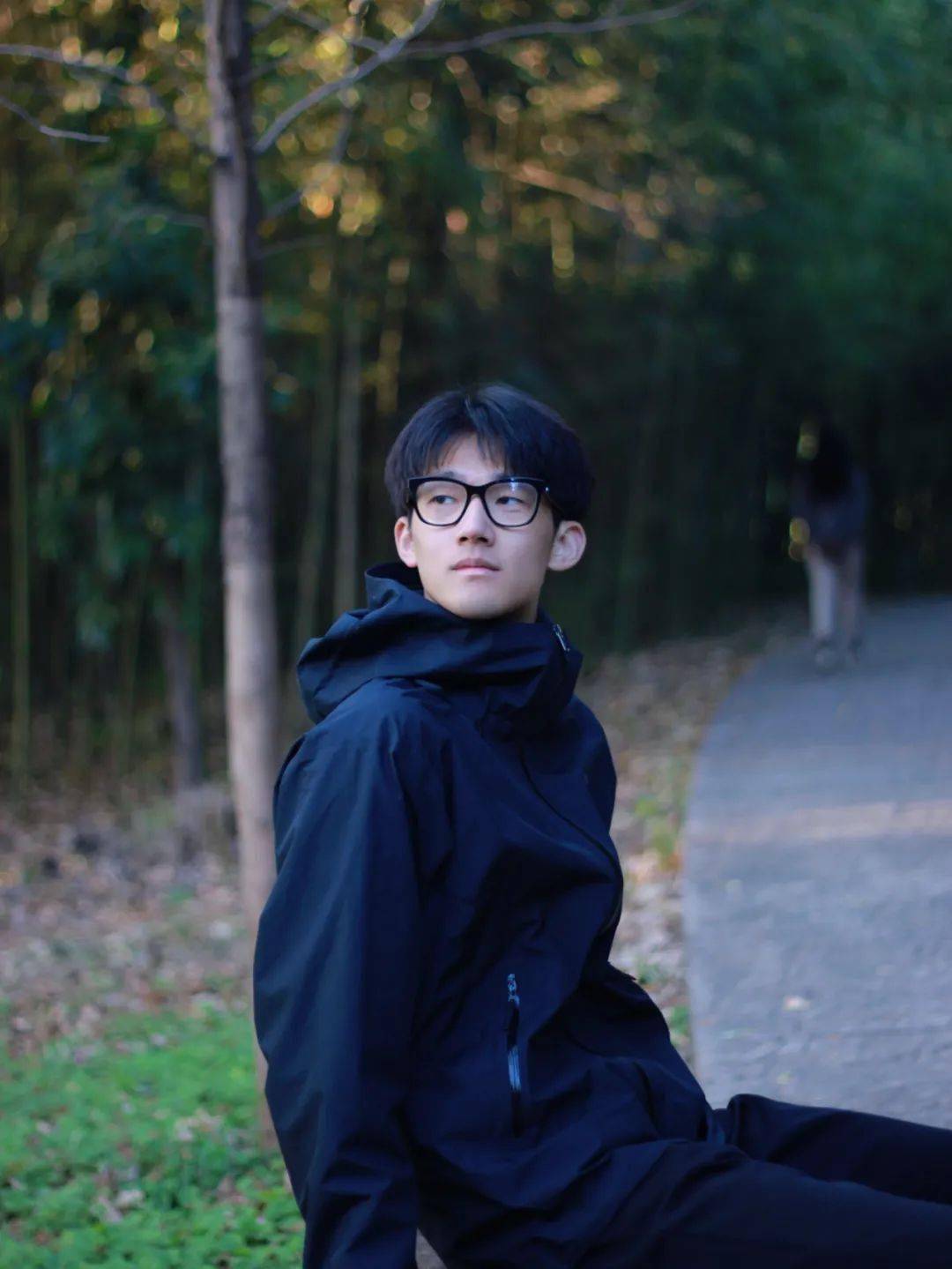 这氛围感,拿捏了!_枫叶_阳光_校园