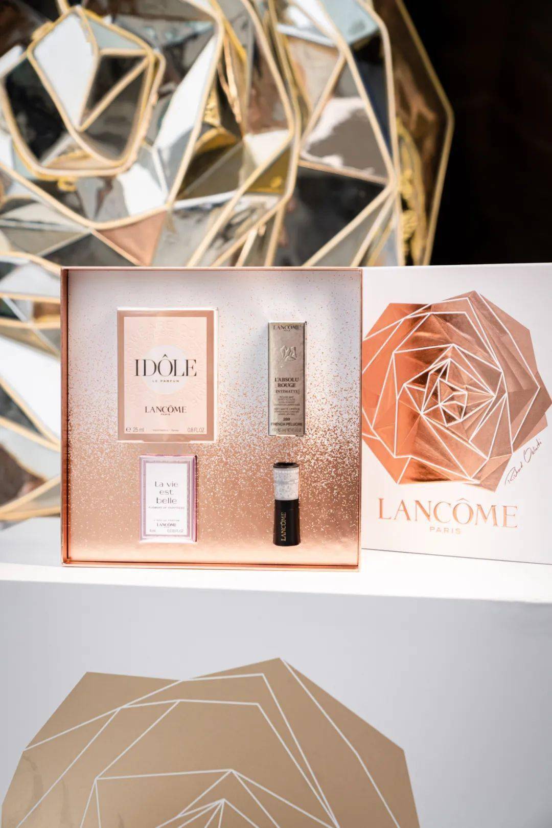 全国限定,兰蔻璀璨玫瑰圣诞树来啦!_礼盒_ml_香水