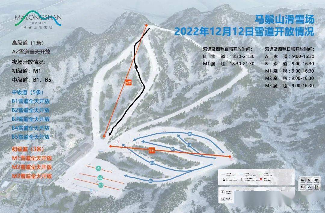 马鬃山滑雪场介绍图片