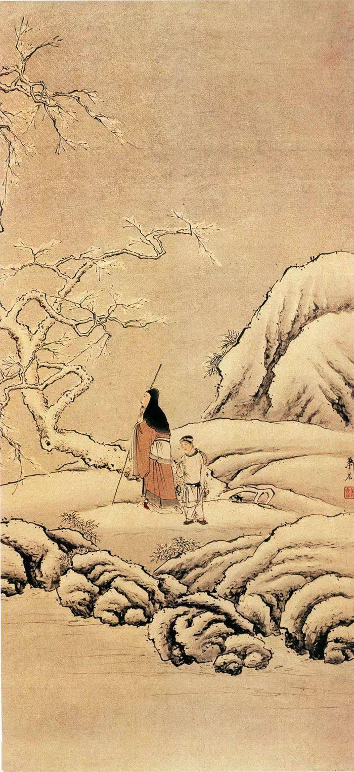古人如何赏雪,有图有真相_溪亭_戴逵_剡溪