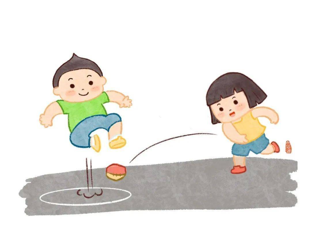 游戏自由探索跳房子的玩法也可以请孩子自己设计房子画法和孩子依次单