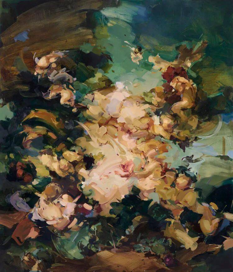 弗洛拉·尤赫诺维奇 flora yukhnovich | "90后"艺术家重新定义洛可可