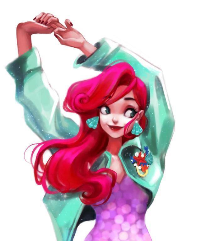 现代装迪士尼公主,白雪公主变成"厌世脸",艾莎能迷倒你吗?