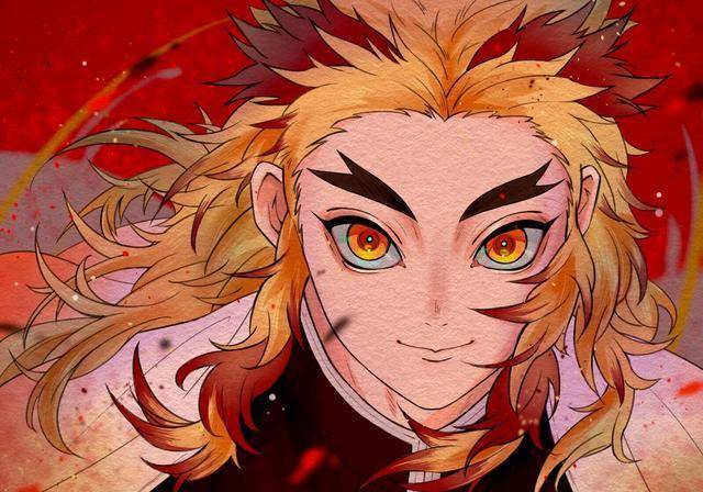 《鬼灭之刃》炎柱日轮刀周边,采用1:1比例,成品样子好帅_炼狱_模型