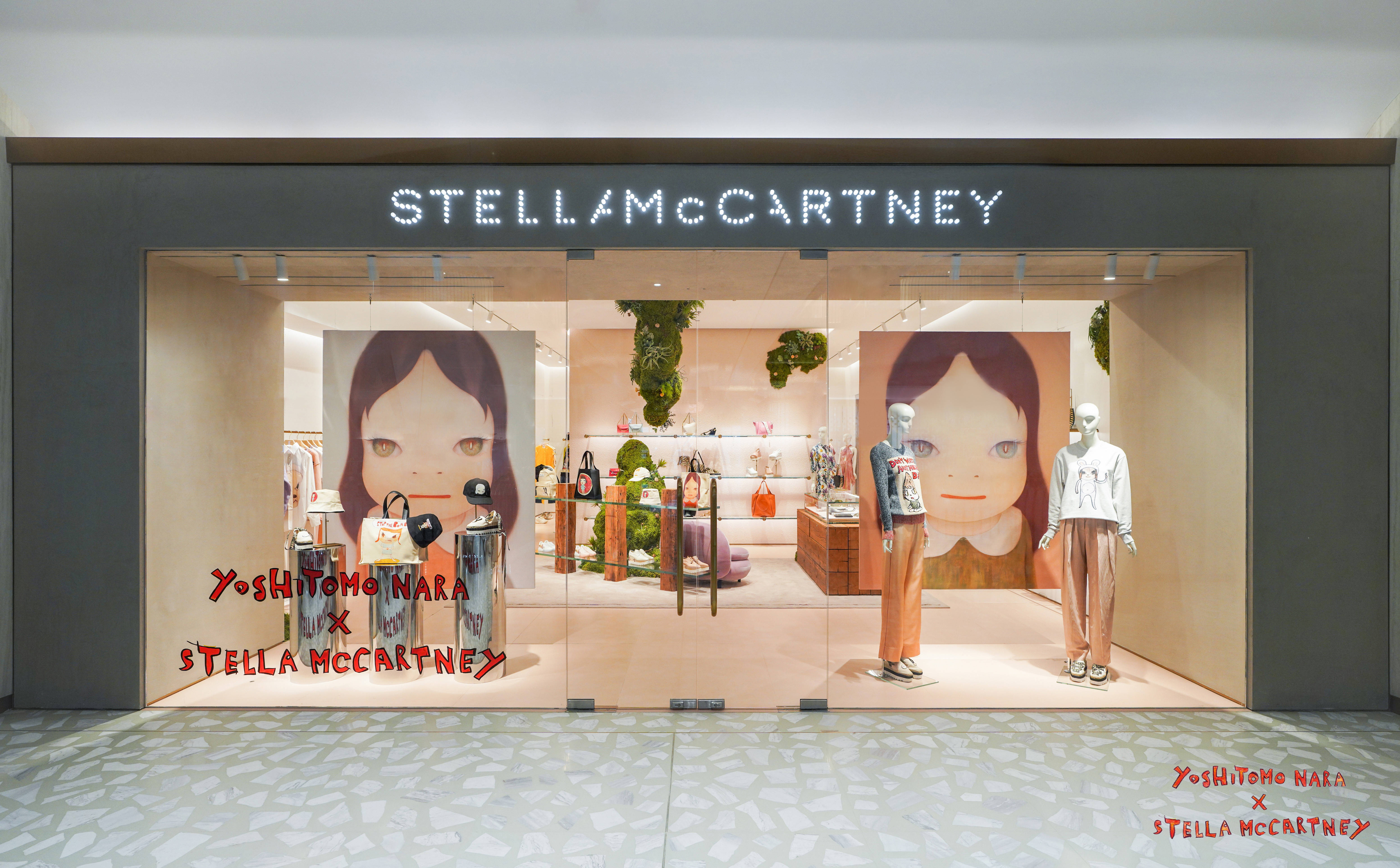 Stella McCartney x奈良美智(Yoshitomo Nara) 于2023年夏季推出联名