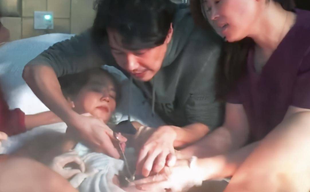 ella"出镜"生娃,十几人陪产遭群嘲:你生孩子的样子真丑_孕妇_肚子