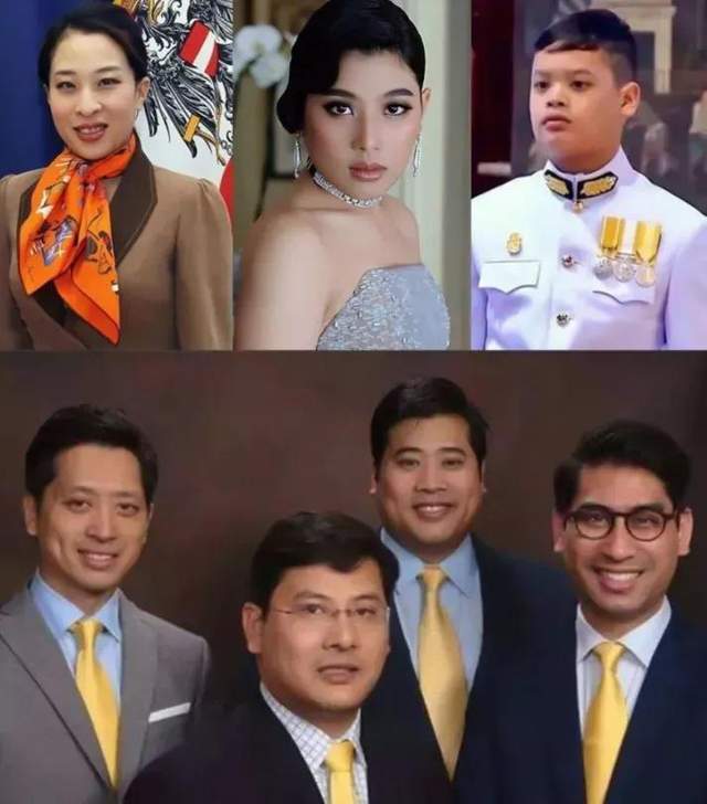 泰国国王的儿女图片