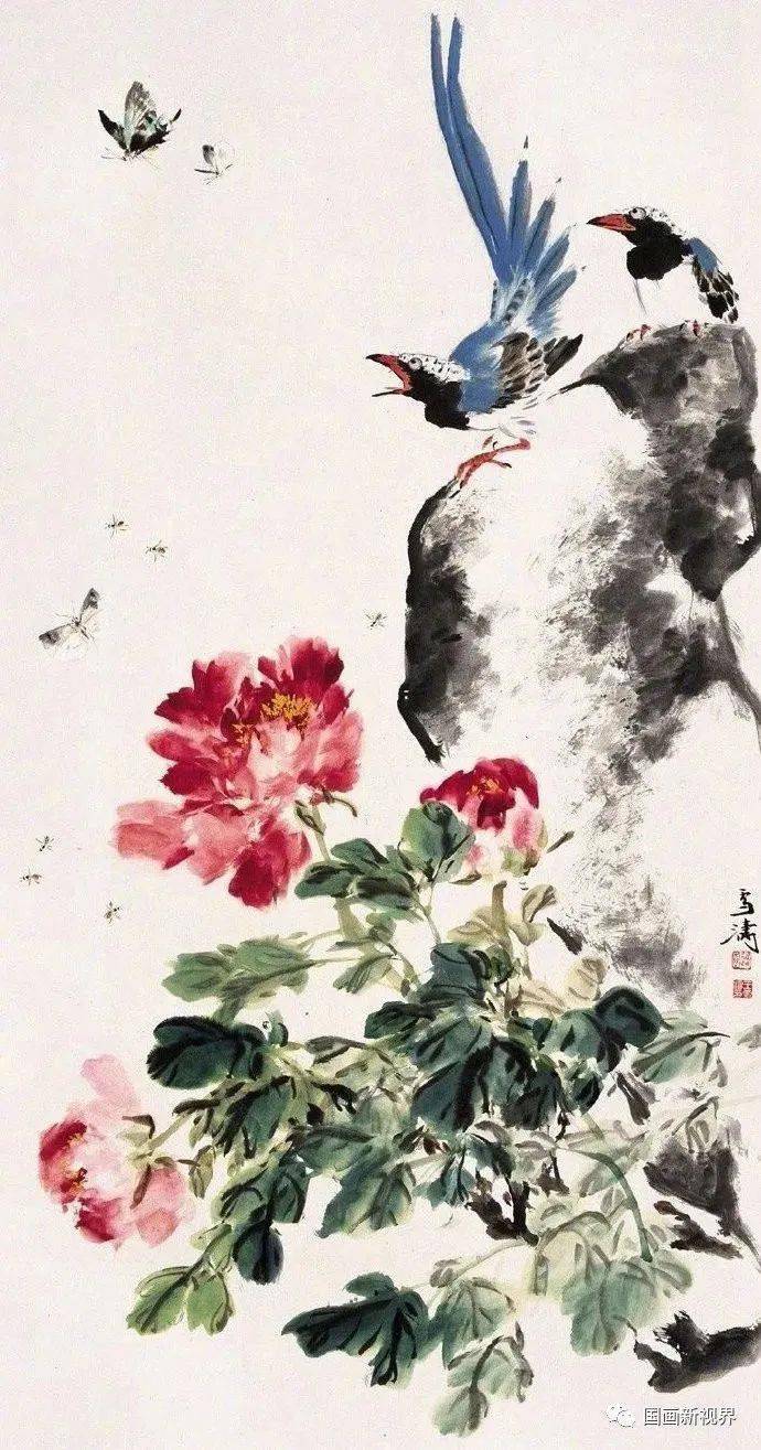 王雪涛小写意花鸟高清60幅!(收藏)_生活_孩子_书画