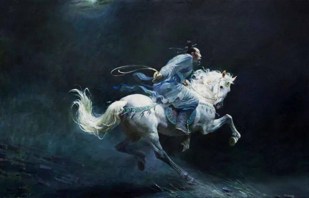 艺术家黄中羊,画出了人体空灵的美,忍不住看了又看!_创作_水彩画_油画