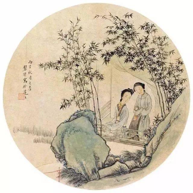 彤管霏烟出美人小翠画