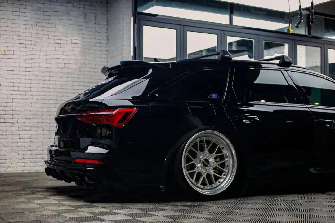 【奥迪改装】低趴姿态风 奥迪a6 avant改装欣赏_搜狐汽车_搜狐网