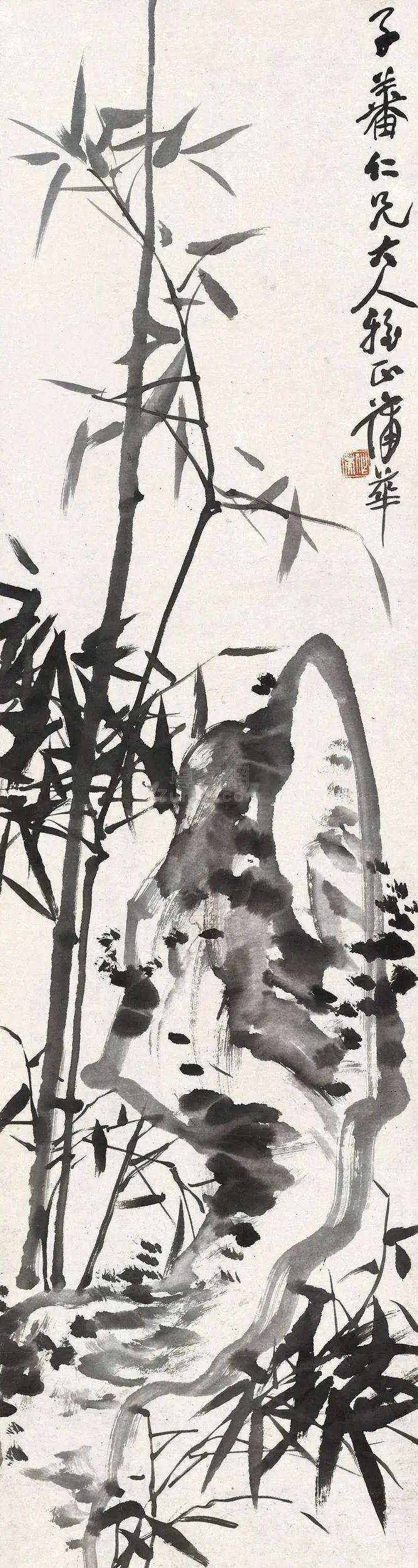"海派"先驱之蒲华:百幅画作欣赏,笔精意简 妙入毫端_纸本_笔墨_花鸟画