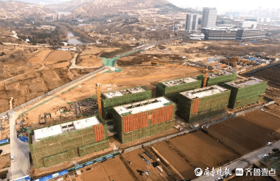 山东省机器人产业园二期首批楼栋在青岛西海岸新区全面封顶_企业_应用_功能