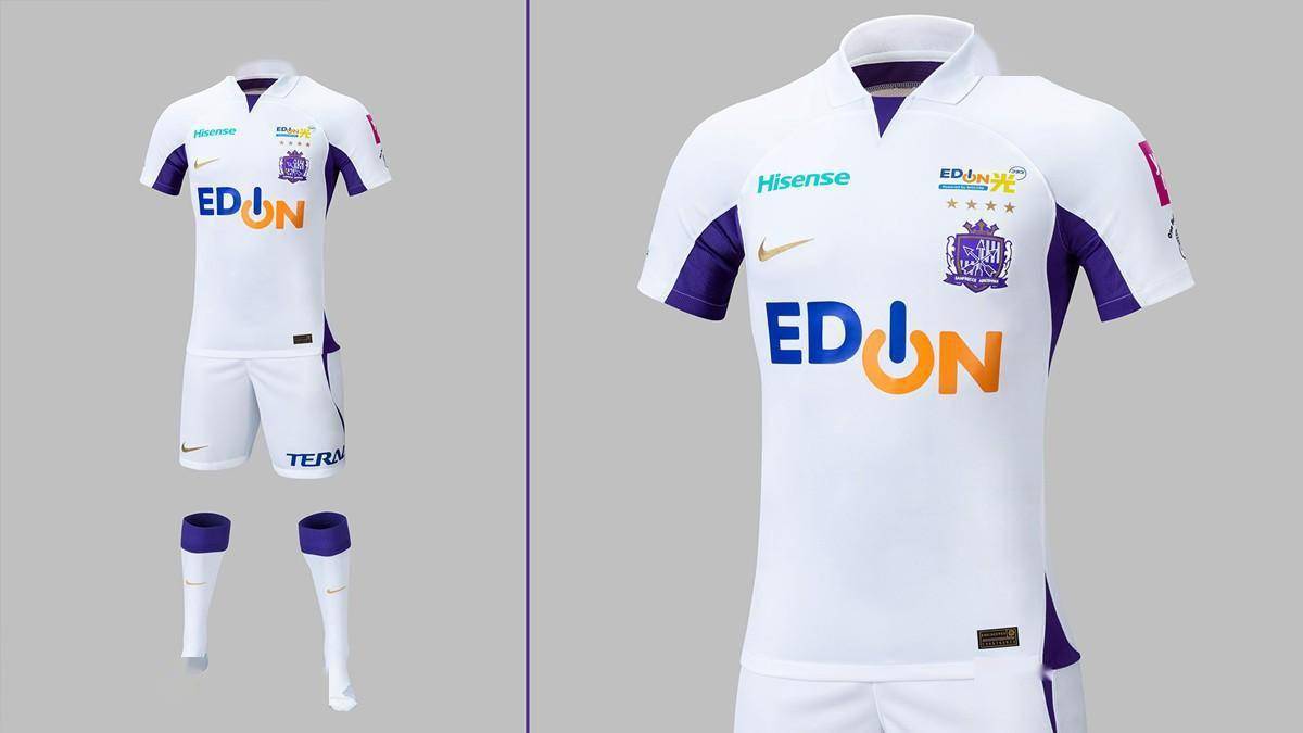 耐克发布广岛三箭2023赛季主客场球衣_图案_设计_紫色