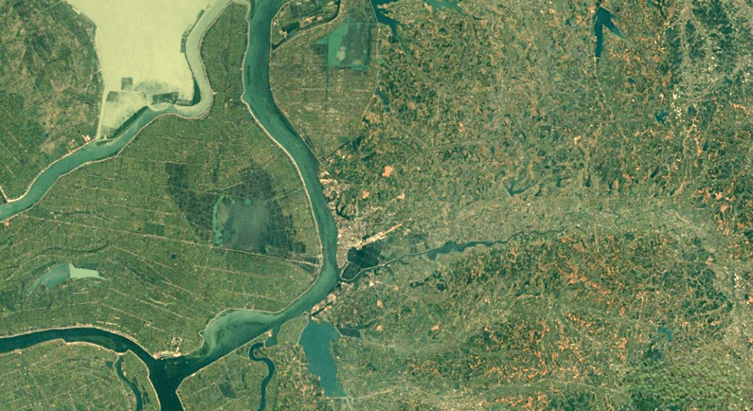 湘阴—城市发展历史卫星影像全纪录(1988~2016)