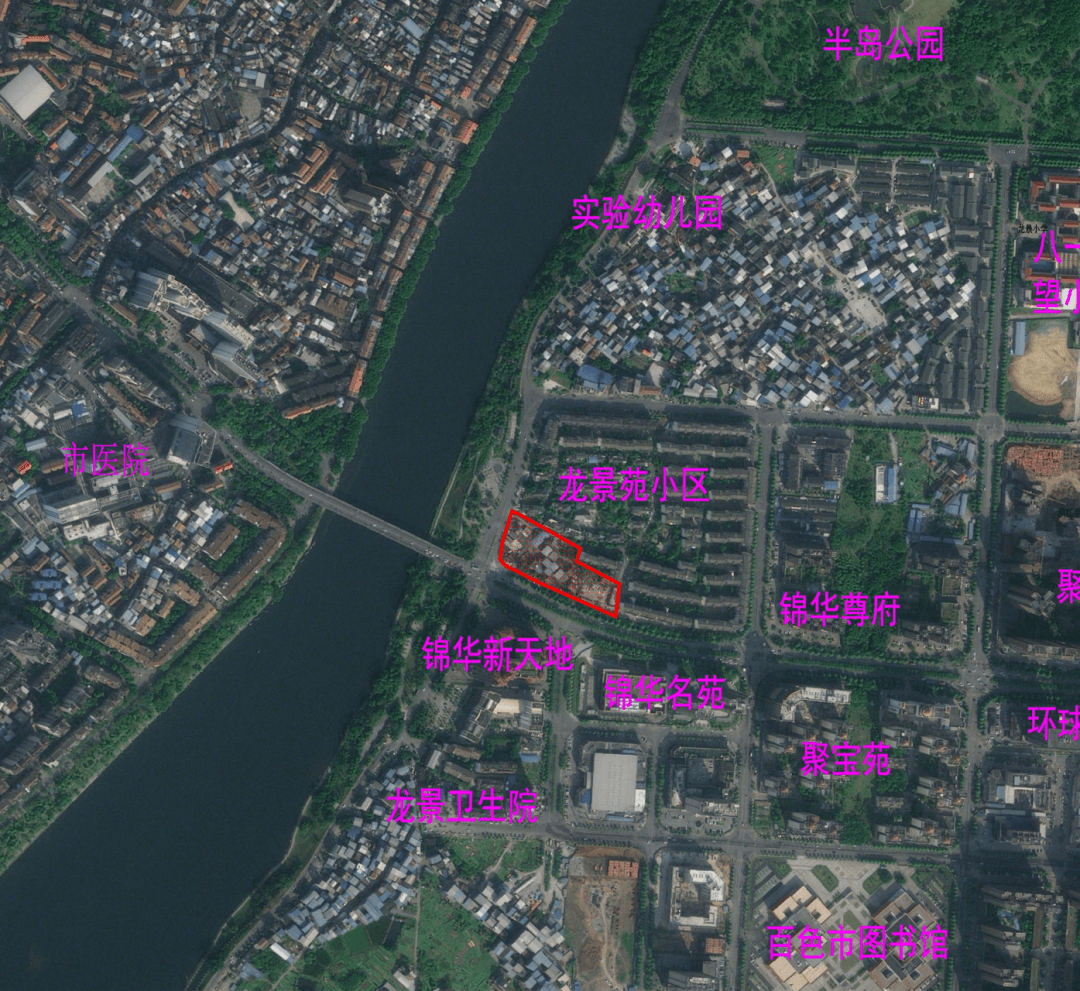 百色半岛公园平面图图片