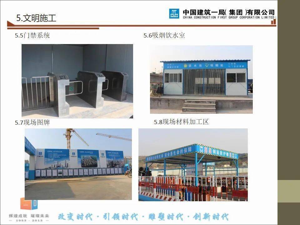 建筑工程项目施工进度、品量办理及文明施工讲解，58页PPT可下载！