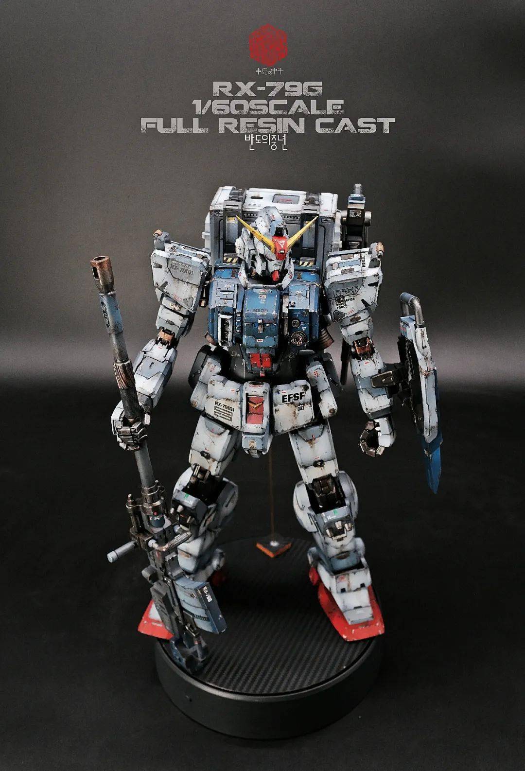 硬核旧化涂装,1/60陆战高达gk制作_公众_来稿_机体