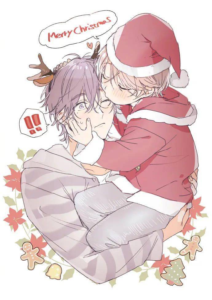 【动漫资讯】 圣诞节各画师新绘"圣诞贺图"_动画_boy_公众