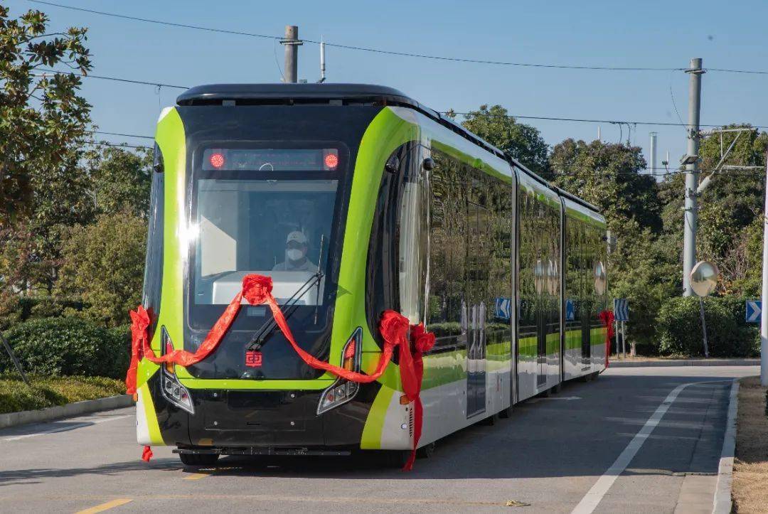 苏州造中运量氢动力数字轨道胶轮电车成功下线_车辆_技术_产业化