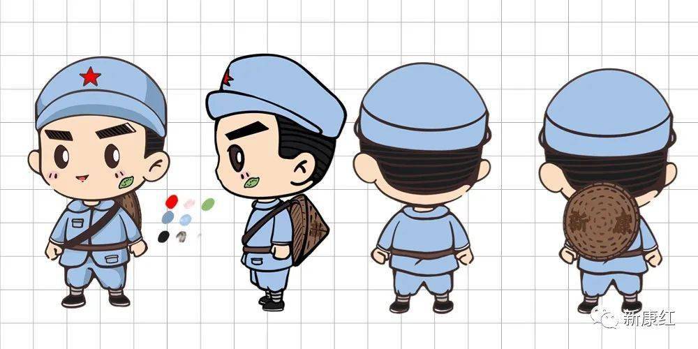 在国家乡村振兴战略指导下,两岸团队携手打造小红军红色文化ip,为新康