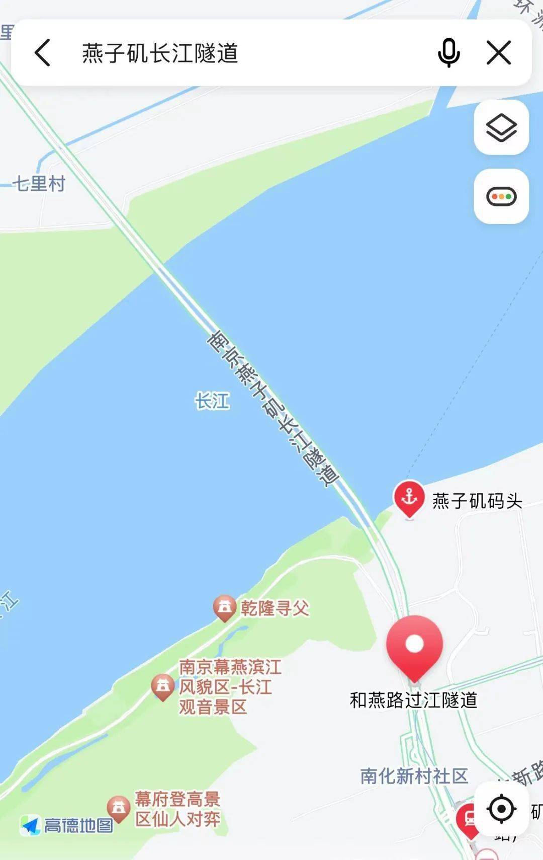 起點位於和燕路與燕恆路交叉口,終點止於浦儀公路八卦洲西互通,路線全