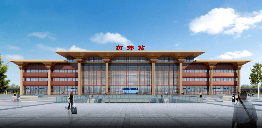 金茂装饰公共空间新作 | 京唐城际铁路燕郊站_施工_项目_材料