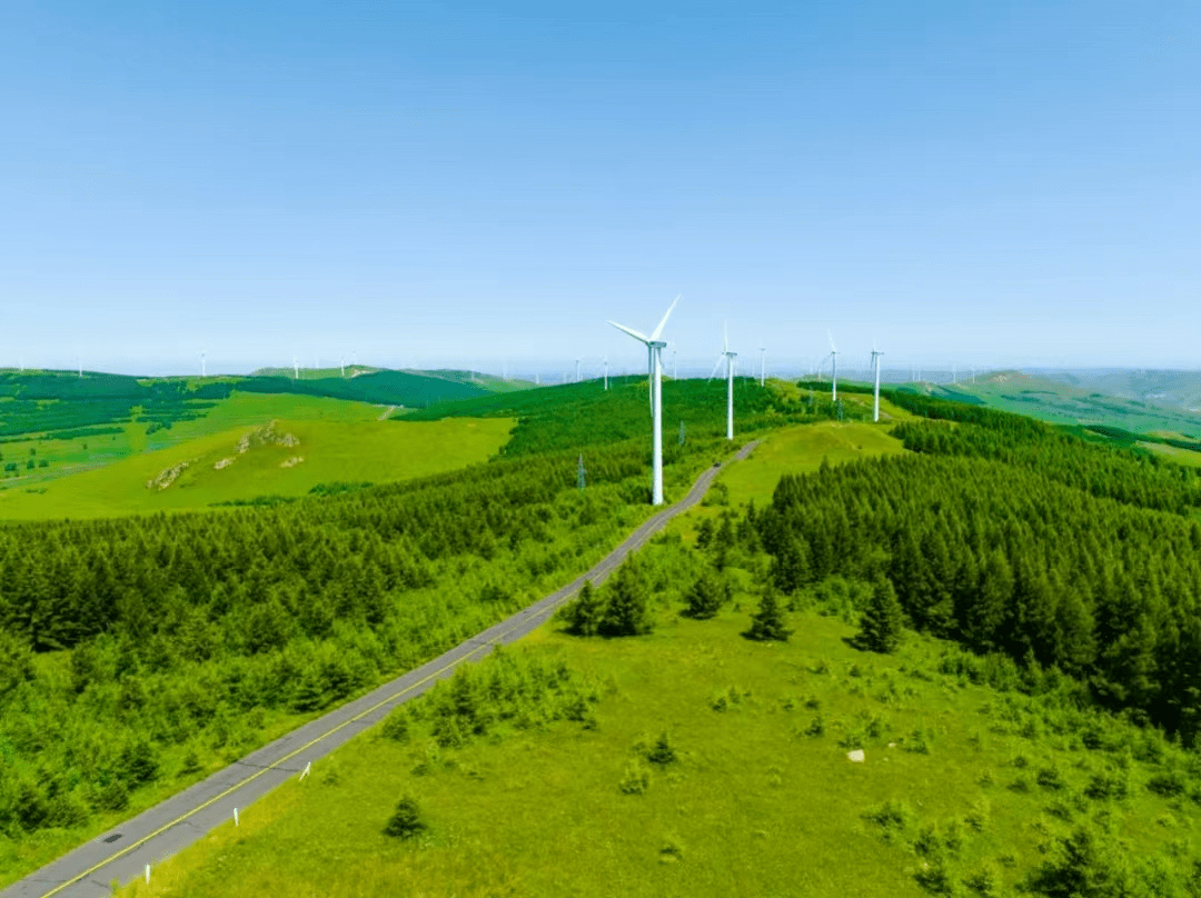 张北草原天路:四时之景各不同._公路_风景_微观