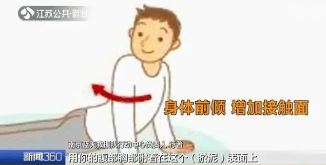 老人大半身被“吃”掉！众人跟泥“玩拔河”