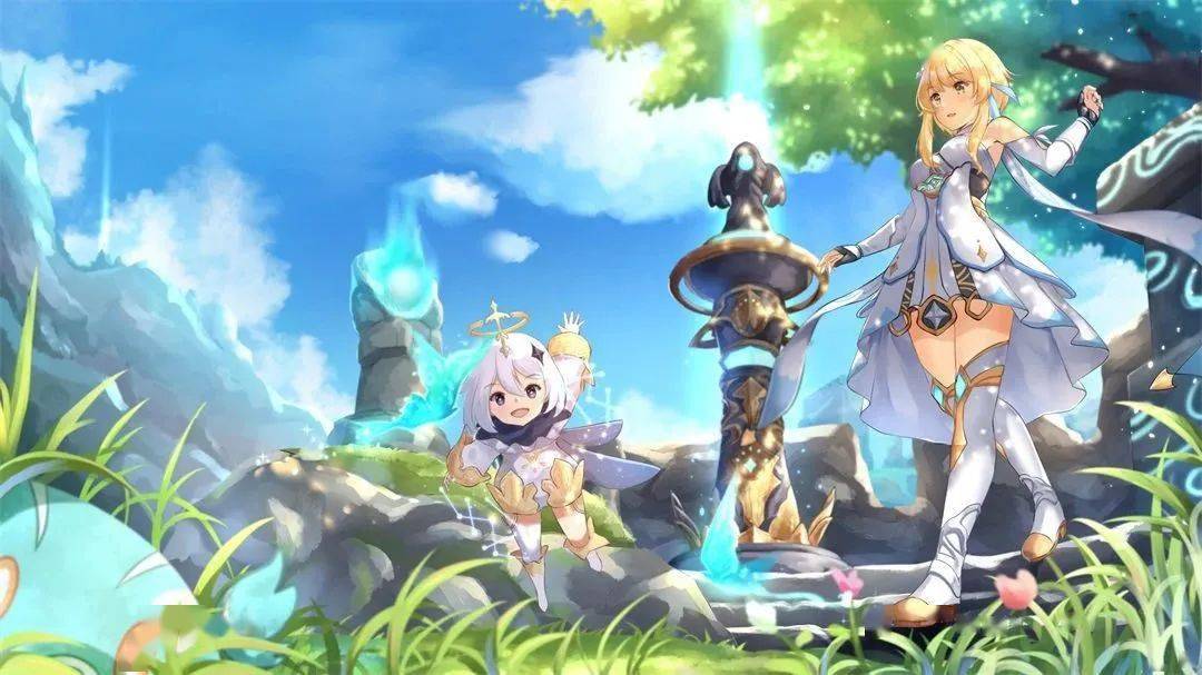 【画集收录】原神!收录精美人物立绘!官方宣传图 庆典贺图!