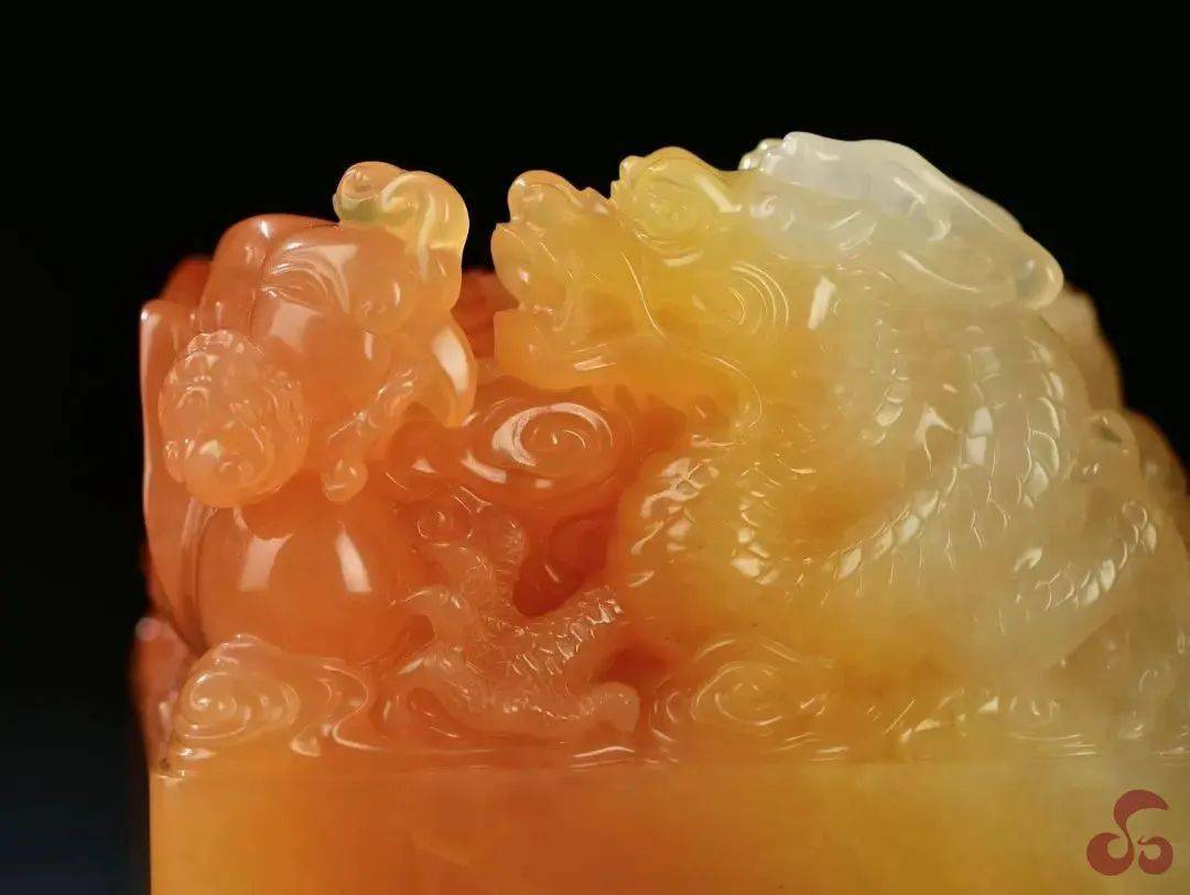 神品现世！寿山三彩荔枝冻龙凤钮章重磅亮相_搜狐网